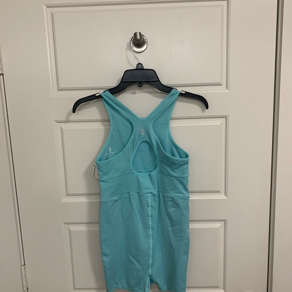 Free People Movement Every Single Time Running Onesie - Cascade Blue - M/L - Picture 6 of 8